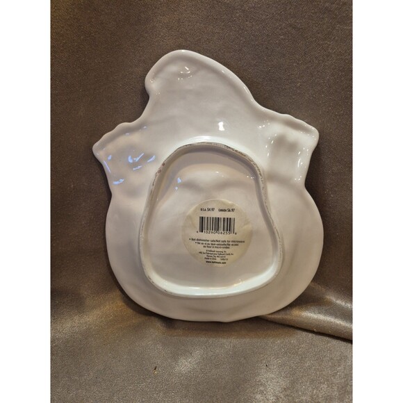 Vintage Halloween Hallmark Ghost & Pumpkin Serving Plate - Picture 5 of 8